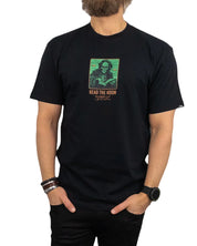 Vans - T-Shirt med Skelett - Read the Room - Svart