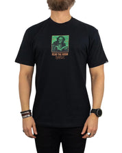 Vans - T-Shirt med Skelett - Read the Room - Svart