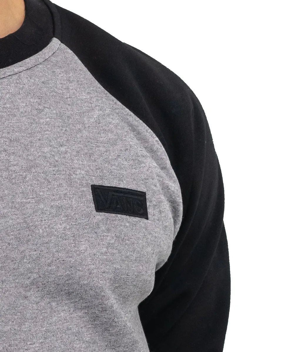 Vans - Raglan Sweatshirt - Svart/Grå