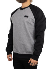 Vans - Raglan Sweatshirt - Svart/Grå