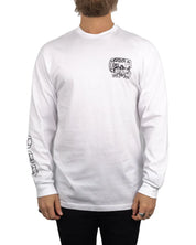 Vans - Långärmad T-Shirt - Budbil tryck - Out for delivery - Vit