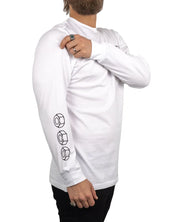 Vans - Långärmad T-Shirt - Budbil tryck - Out for delivery - Vit