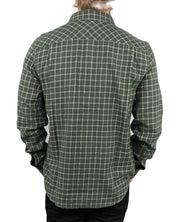 Brixton - Bowery Flanell - Ultra Soft - Grön/Svart