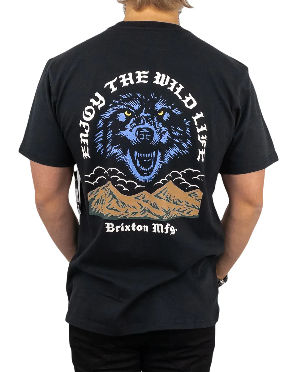 Brixton - T-shirt Standard - Mercy - Svart
