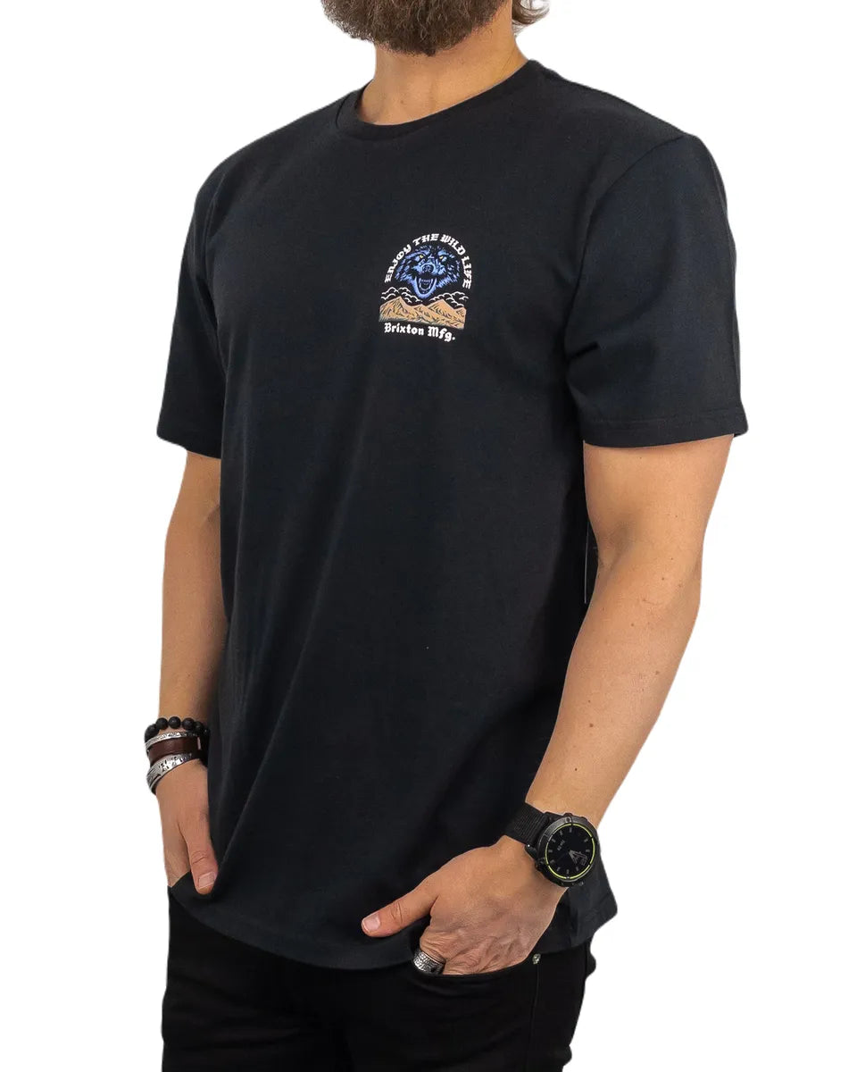 Brixton - T-shirt Standard - Mercy - Svart