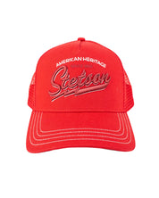 Stetson - Trucker keps American Heritage - Röd