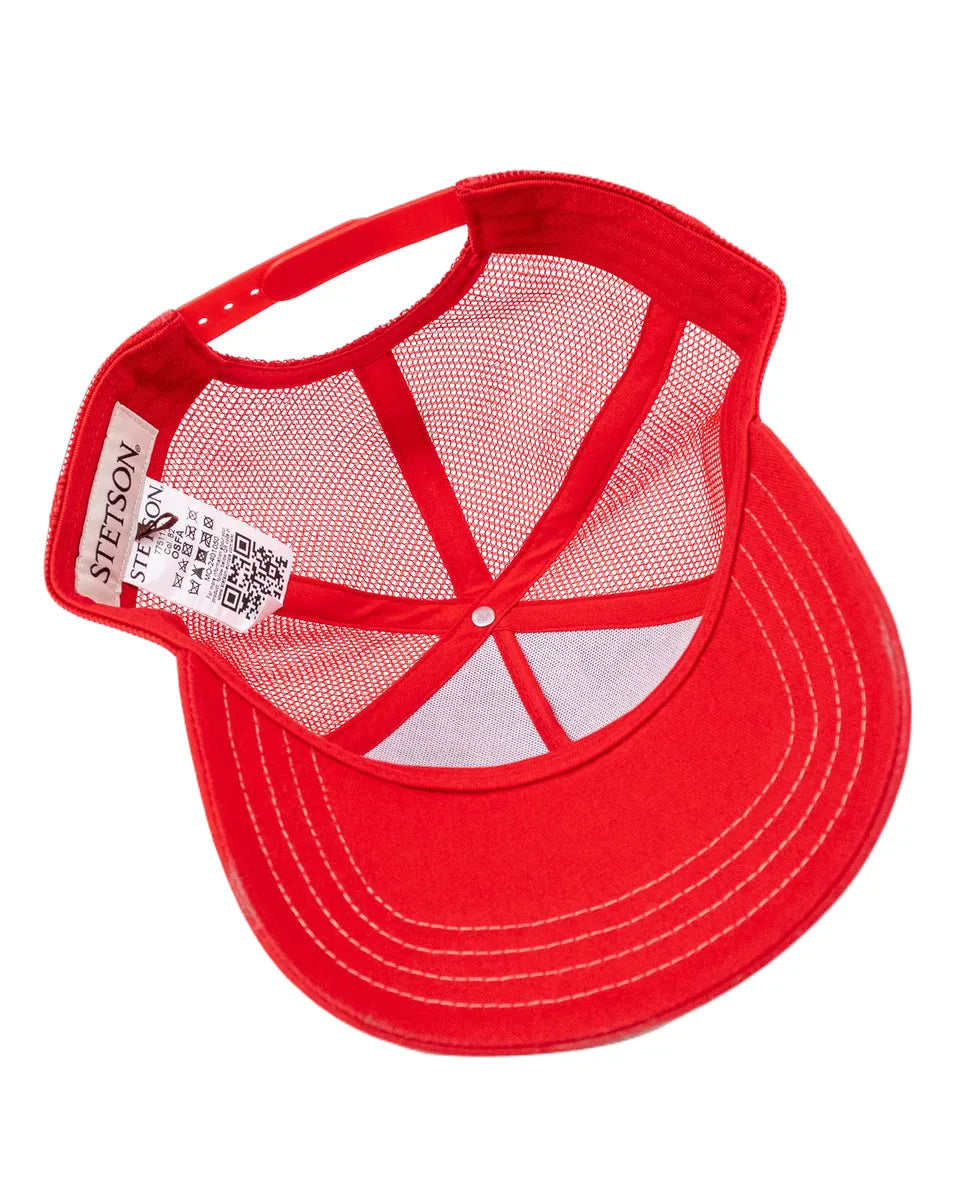 Stetson - Trucker keps American Heritage - Röd