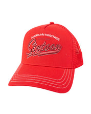 Stetson - Trucker keps American Heritage - Röd