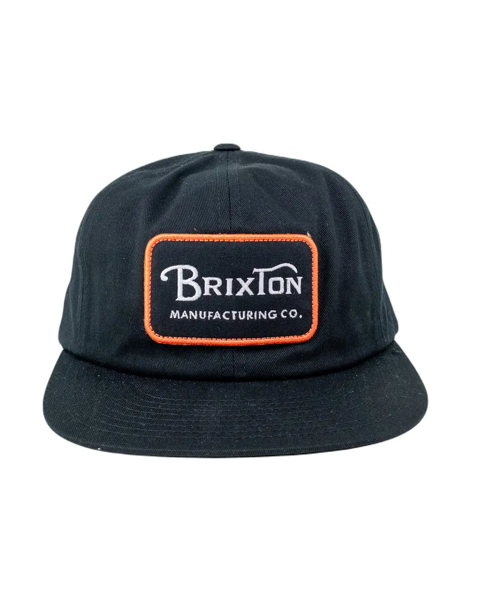 Brixton - Grade - Ostrukturerad Keps - Snapback - Svart