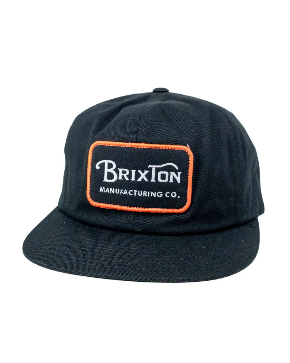 Brixton - Grade - Ostrukturerad Keps - Snapback - Svart