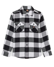 Dickies - New Sacramento Flanellskjorta - Barn - Svart/Vit