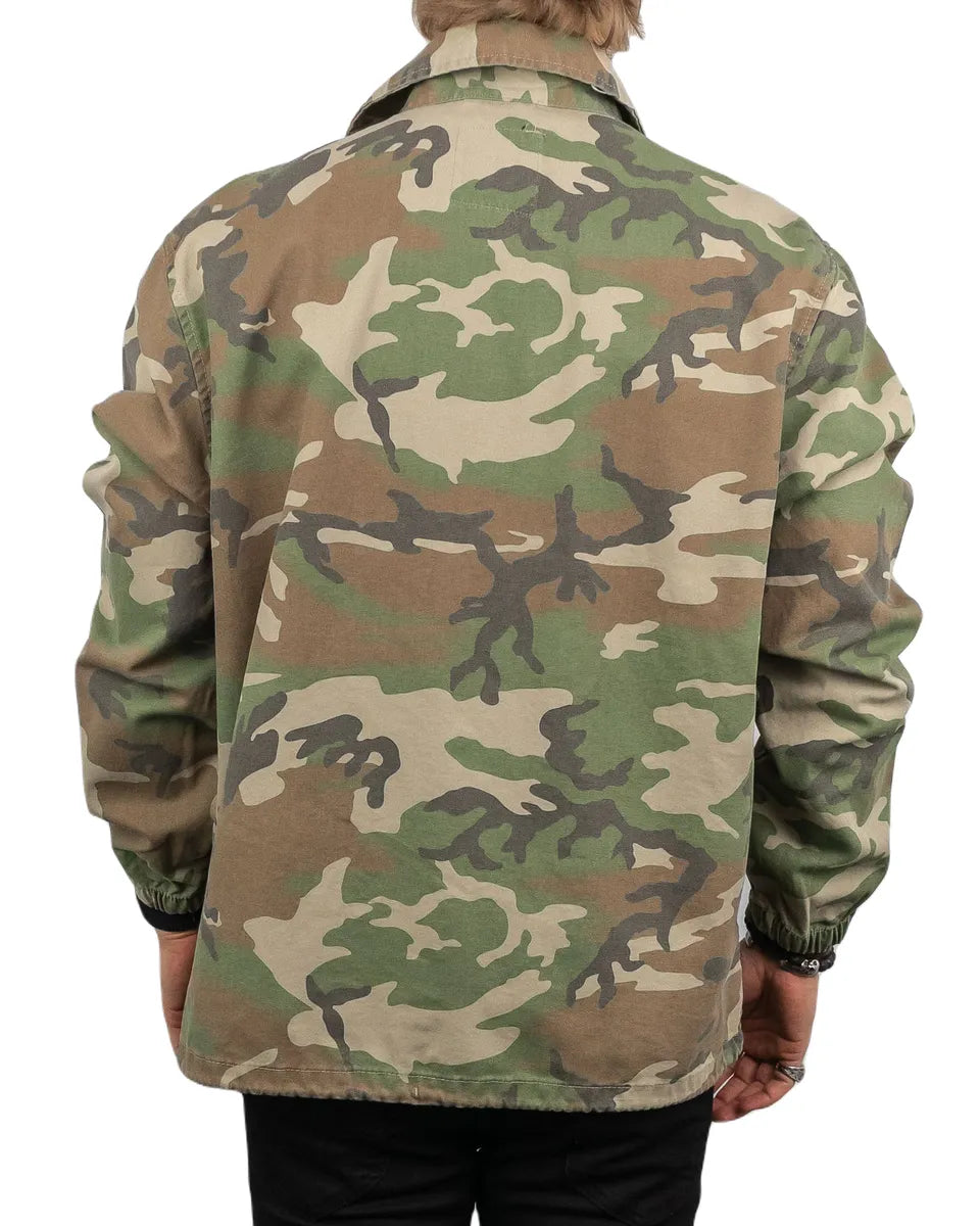 Vans - Kamouflage Jacka med dragsko - Grön