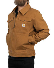 Carhartt - Canvas Jacka Ofodrad - Relaxed Fit Duck Canvas - Brun