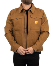 Carhartt - Canvas Jacka Ofodrad - Relaxed Fit Duck Canvas - Brun