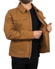 Carhartt - Canvas Jacka Ofodrad - Relaxed Fit Duck Canvas - Brun
