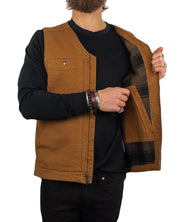 Carhartt - Canvas Väst - Montana Duck Ofodrad - Brun