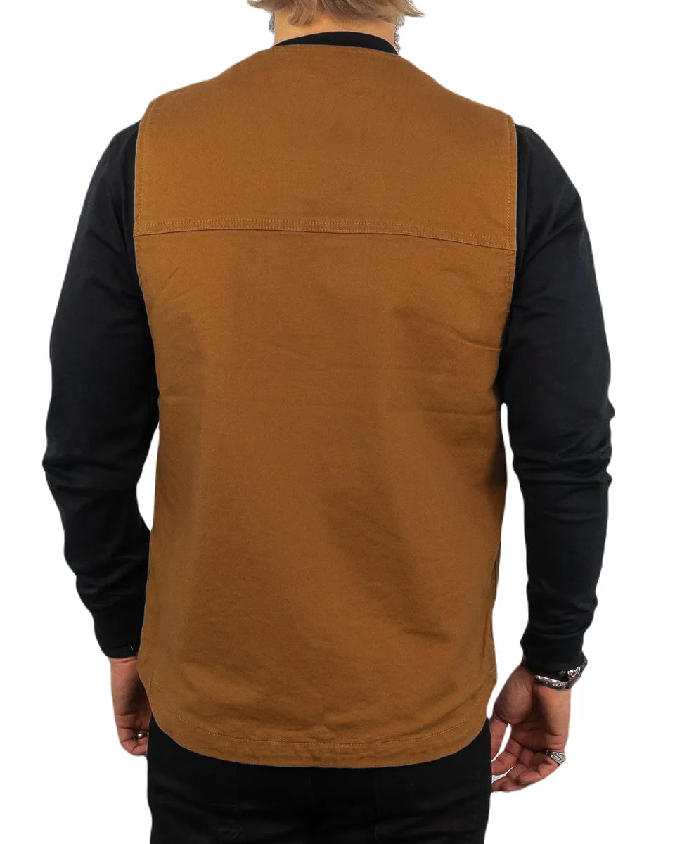 Carhartt - Canvas Väst - Montana Duck Ofodrad - Brun