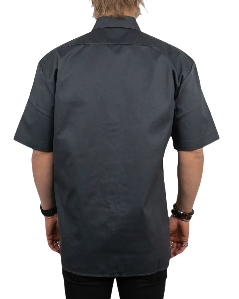 Dickies - Kortärmad Arbetsskjorta 2 fickor - Grå