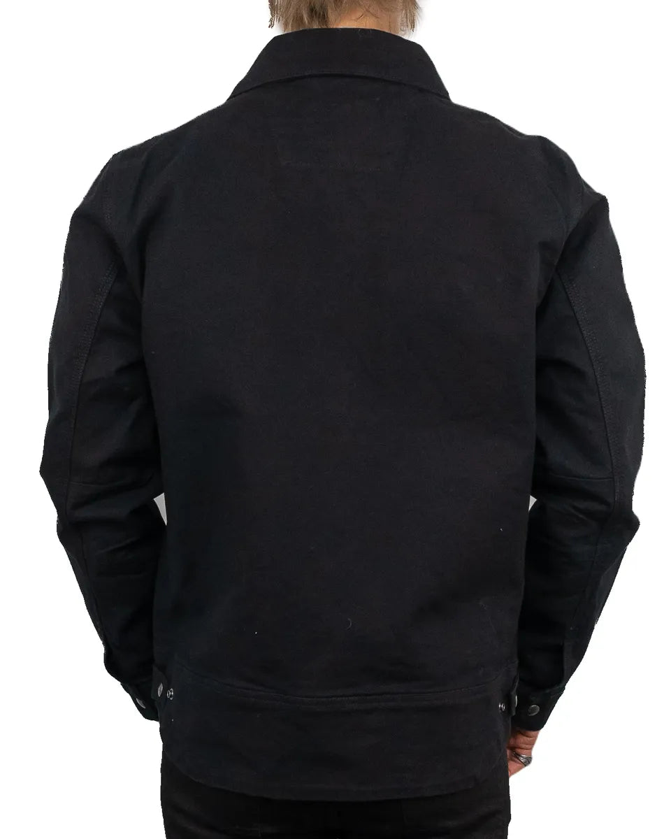 Carhartt - Canvas Jacka Ofodrad - Relaxed Fit Duck Canvas - Svart