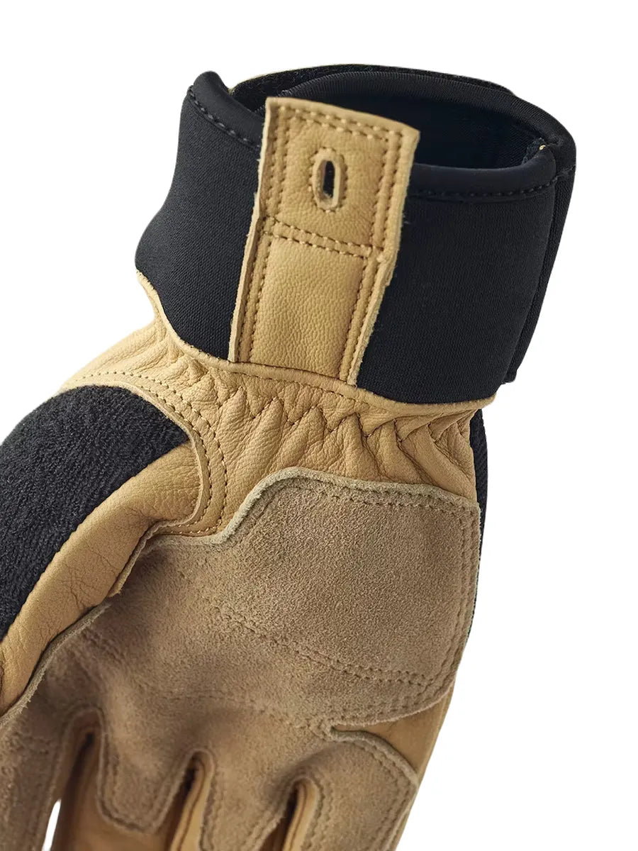 Hestra - Arbetshandske i getskinn - Titan Rope Handler - Gul