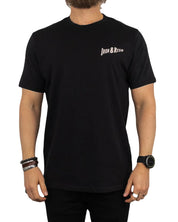 Iron & Resin - T-Shirt med Ryggtryck - California - Svart