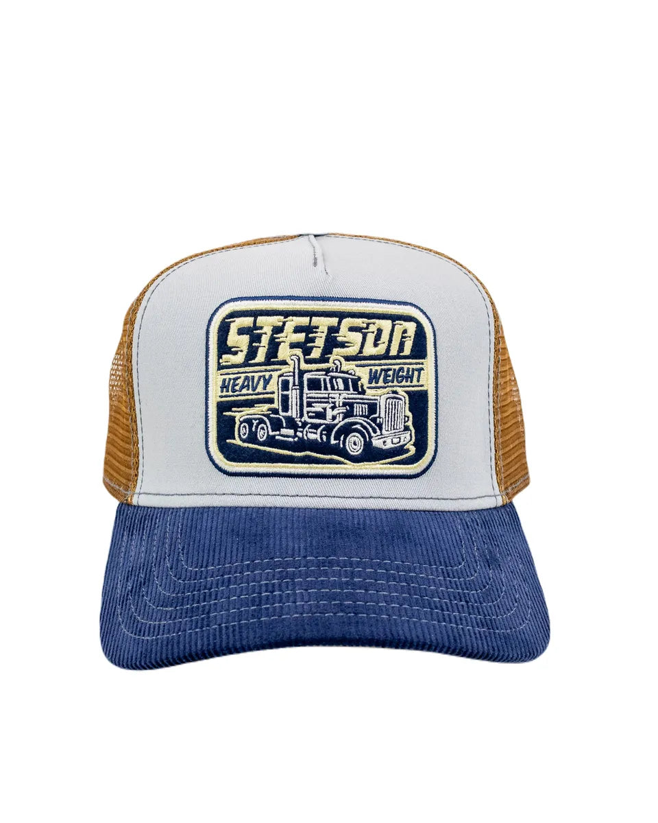 Stetson - Trucker Cap - Heavy Duty Truck - Brown/White