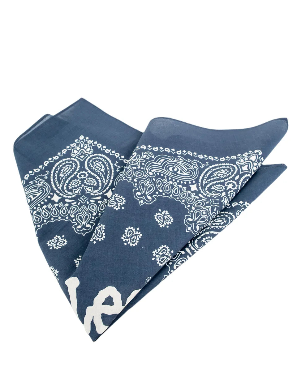Lee - Bandana - Paisley - Rivet Blå