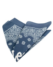 Lee - Bandana - Paisley - Rivet Blå