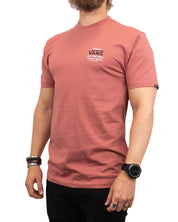 Vans - T-Shirt med Ryggtryck - Holder Street Custom Classics - Rosa