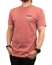 Vans - T-Shirt med Ryggtryck - Holder Street Custom Classics - Rosa