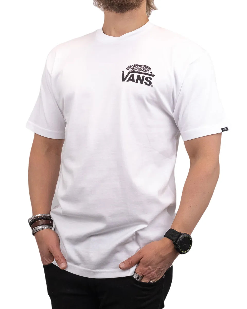 Vans - T-Shirt Tiger Print - Sneaky SS - Vit