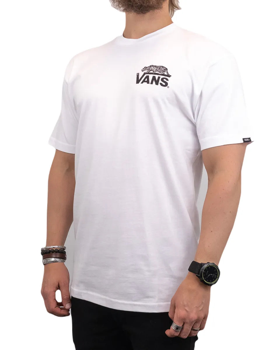Vans - T-Shirt Tiger Print - Sneaky SS - Vit