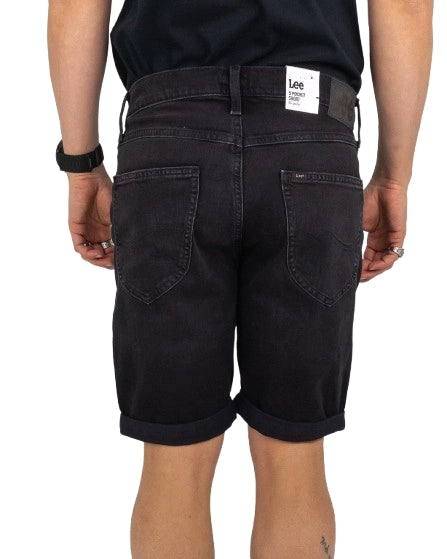 Lee - Jeans Shorts - 5 Pocket - Svart