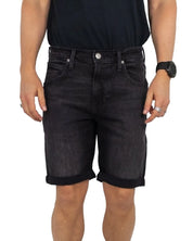Lee - Jeans Shorts - 5 Pocket - Svart