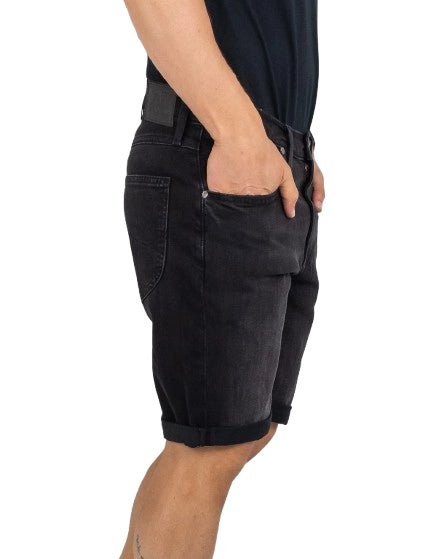 Lee - Jeans Shorts - 5 Pocket - Svart