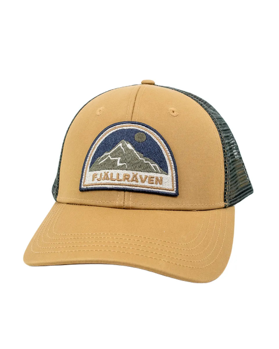 Fjällräven - Truckerkeps Berg badge - Brun