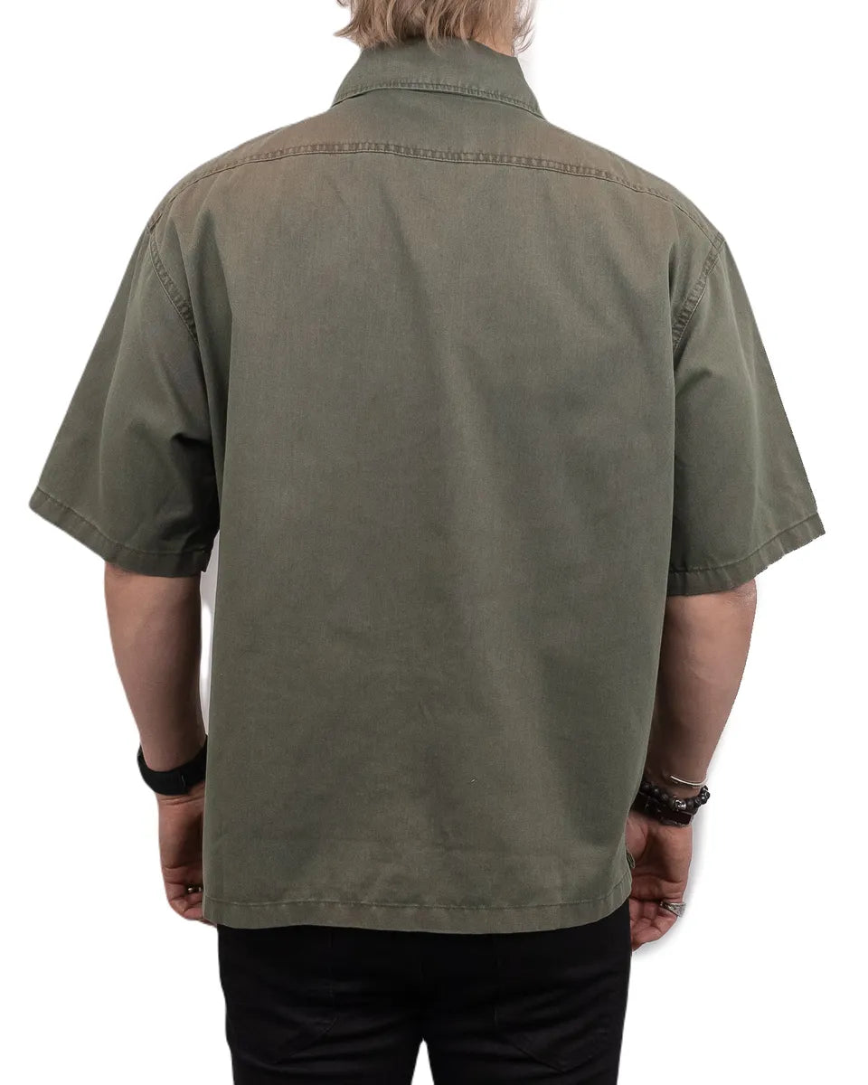 Dickies - Kortärmad Skjorta - Unionville Arbetsskjorta - Grön