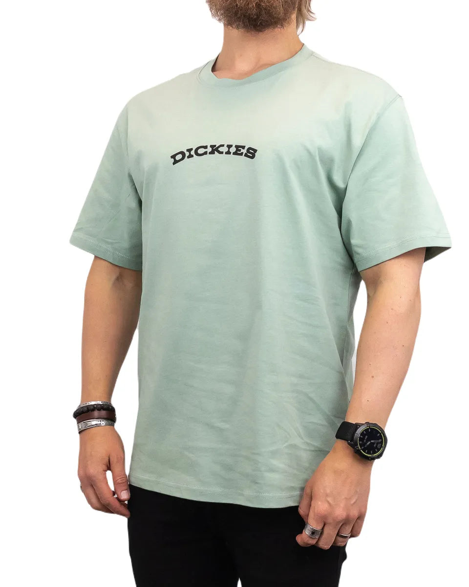 Dickies - T-Shirt med Ryggtryck - Outdoor - Grön