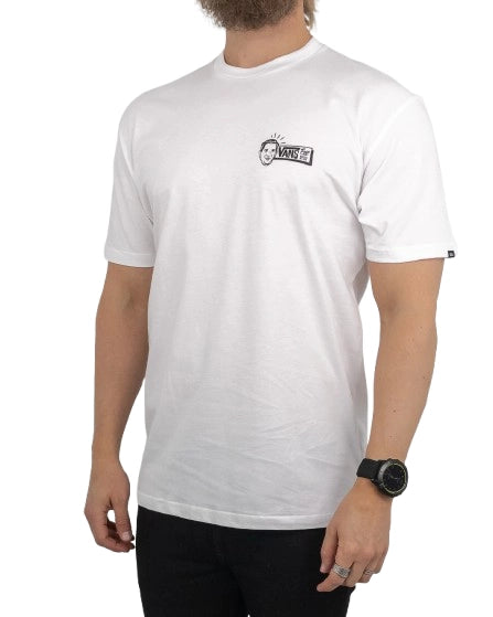 Vans - T-Shirt - Waffle House Death Grip - Vit