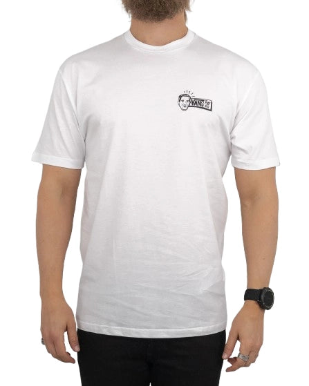 Vans - T-Shirt - Waffle House Death Grip - Vit