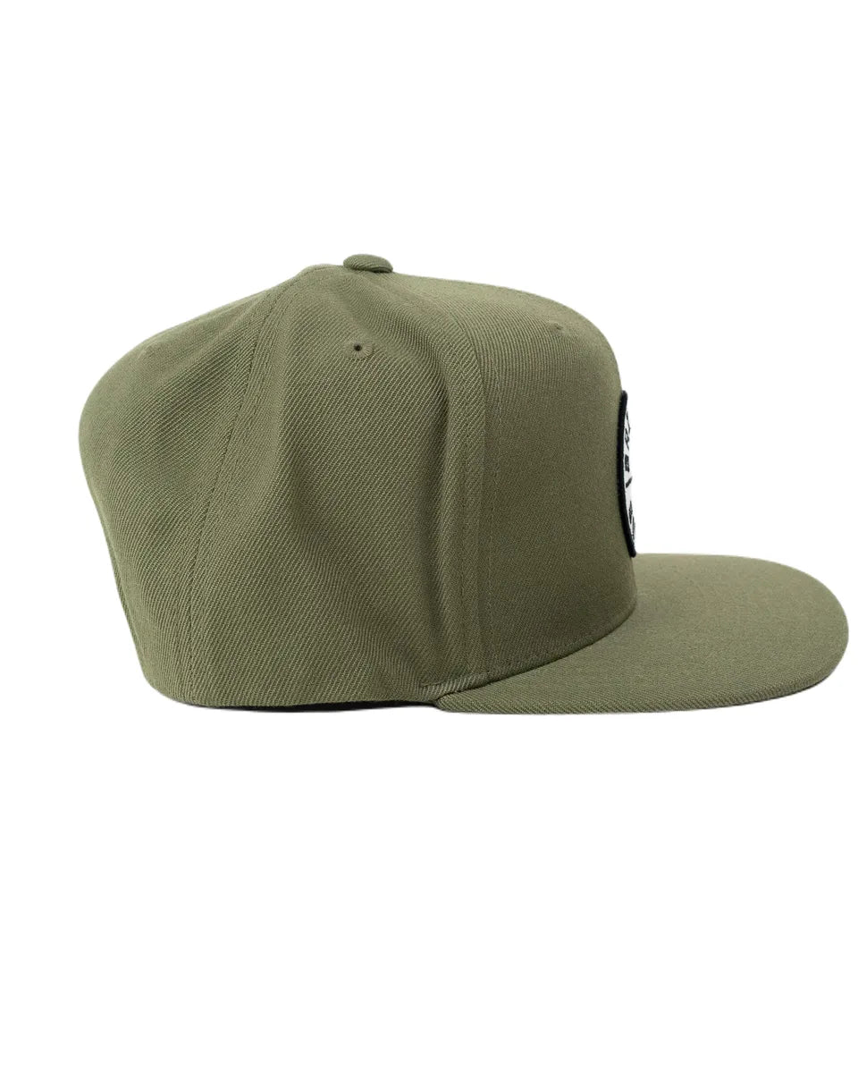 Brixton - Keps - Oath III Snapback - Oliv Grön