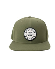 Brixton - Keps - Oath III Snapback - Oliv Grön