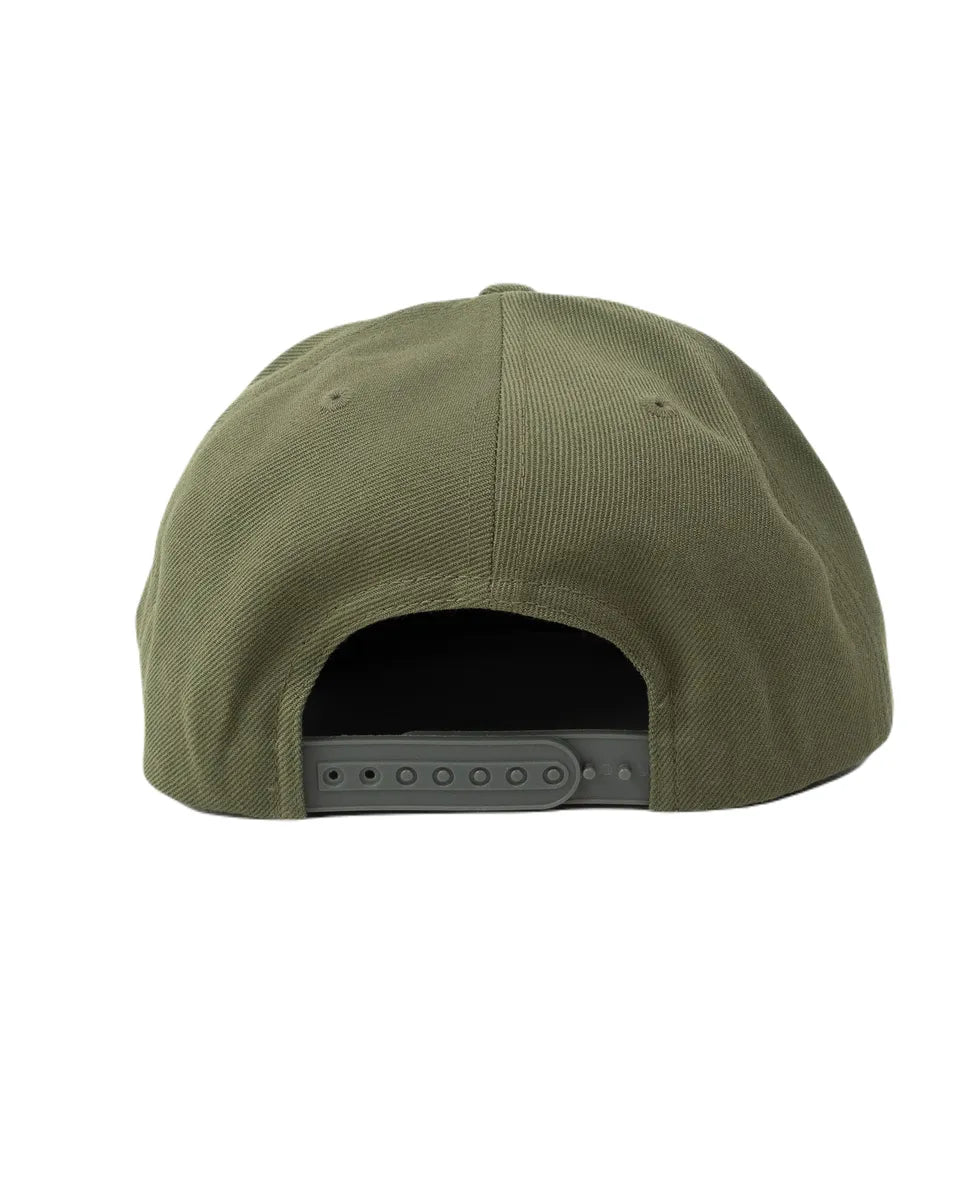Brixton - Keps - Oath III Snapback - Oliv Grön