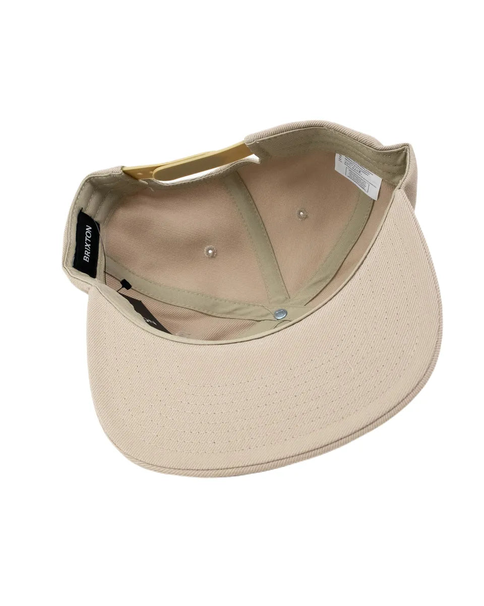 Brixton - Keps - Oath III Snapback - Sand
