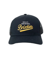 Brixton - Keps - Postal C Netplus - Svart/Gul