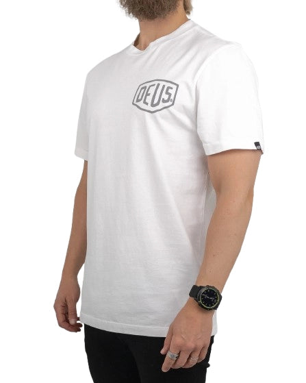 Deus Ex Machina - T-Shirt - Venice Adress - Vit