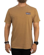 Brixton - T-Shirt - Gädda Muskie - Brun