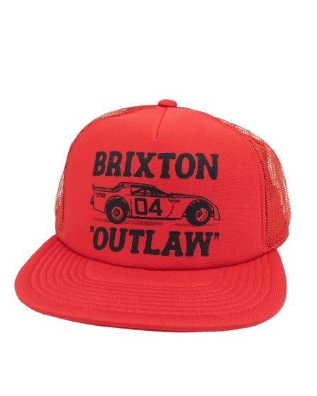 Brixton - Trucker Keps - Outlaw - Röd