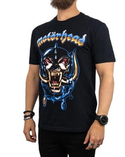 Band Tee - T-Shirt - Motörhead -  50 Years Airbrush - Svart