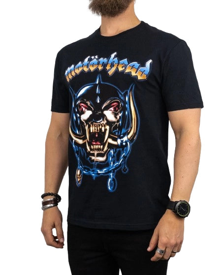 Band Tee - T-Shirt - Motörhead -  50 Years Airbrush - Svart